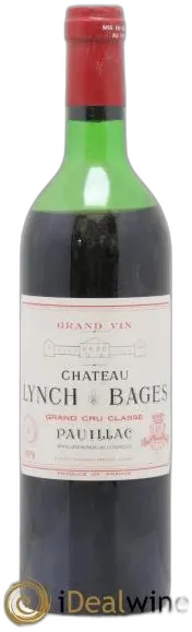 photo du vin Château Lynch Bages