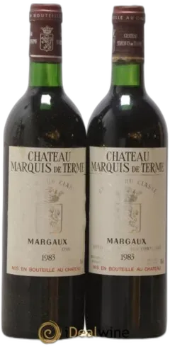 photo du vin Château Marquis de Terme 4ème Grand Cru Classé