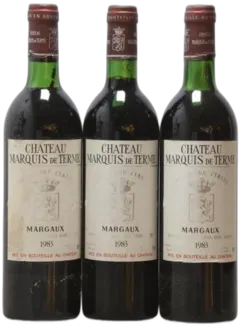 photo du vin Château Marquis de Terme 4ème Grand Cru Classé