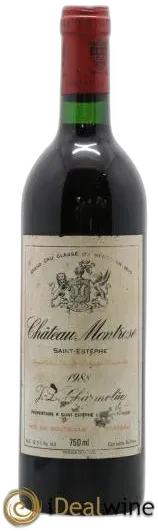 photo du vin Château Montrose 2ème Grand Cru Classé