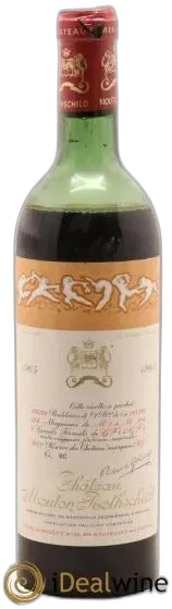 photos du vin Château Mouton Rothschild 1er Grand Cru Classé