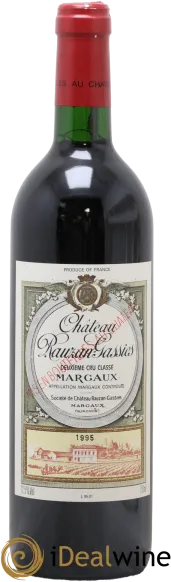 photo du vin Château Rauzan-Gassies 2ème Grand Cru Classé