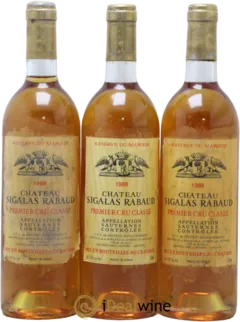 photo du vin Château Sigalas Rabaud 1er Grand Cru Classé