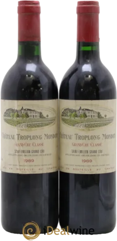 illustration du vin Château Troplong Mondot 1er Grand Cru Classé B