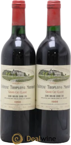 illustration du vin Château Troplong Mondot 1er Grand Cru Classé B