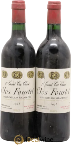 capture du vin Clos Fourtet 1er Grand Cru Classé B