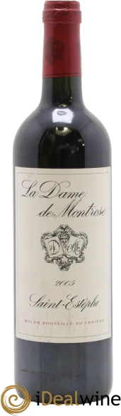 photo du vin La Dame de Montrose Second Vin