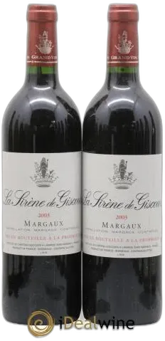 illustration du vin la Sirène de Giscours