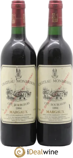 photo du vin Margaux Château Monbrison