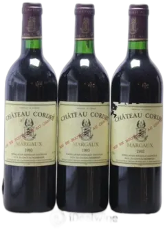 photo du vin Margaux Château Cordet