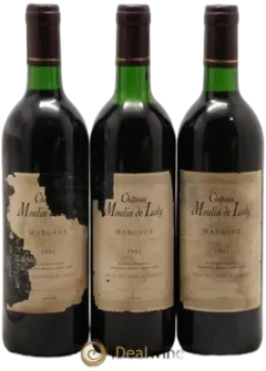 vue du vin Margaux Château Moulin de Loly