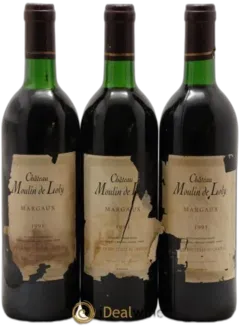 vue du vin Margaux Château Moulin de Loly