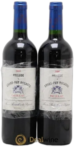 photo du vin Prélude à Grand Puy Ducasse Second Vin