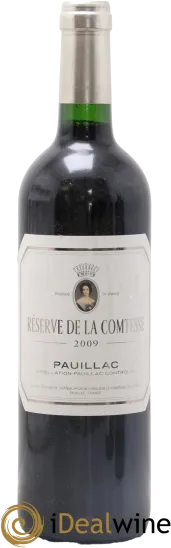 photo du vin Réserve de la Comtesse Second Vin