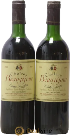vue du vin Saint-Estèphe Château Beauséjour