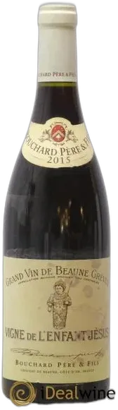 illustration du vin Beaune 1er Cru Grèves Vigne de L&Apos;Enfant Jésus Bouchard Père & Fils