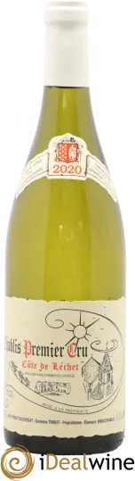 photo du vin Chablis 1er Cru Côte de Lechet Laurent Tribut