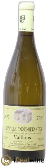photo du vin Chablis 1er Cru Vaillons Jean Dauvissat