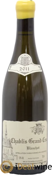 illustration du vin Chablis Grand Cru Blanchot Raveneau