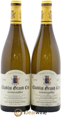 photos du vin Chablis Grand Cru Grenouilles Jean-Paul & Benoît Droin
