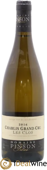 illustration du vin Chablis Grand Cru les Clos Pinson Frères