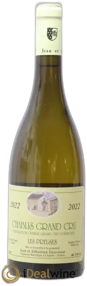 photos du vin Chablis Grand Cru les Preuses Jean & Sébastien Dauvissat