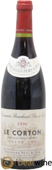 vue du vin Corton Grand Cru le Corton Bouchard Père & Fils