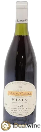 image du vin Fixin Baron Cairol