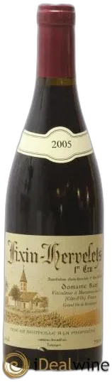 image du vin Fixin 1er Cru Hervelets Bart