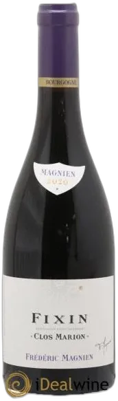 photo du vin Fixin Clos Marion Frédéric Magnien