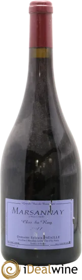 photo du vin Marsannay Clos du Roy Sylvain Pataille