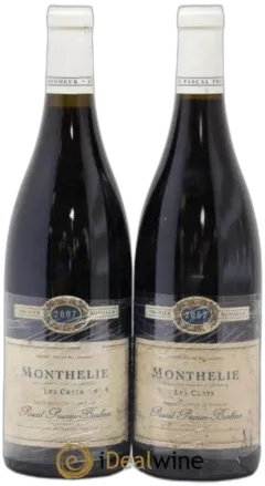 photo du vin Monthélie les Crays Pascal Prunier-Bonheur