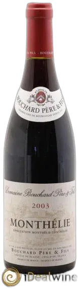 photo du vin Monthélie Bouchard Père & Fils