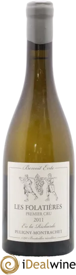 aperçu du vin Puligny-Montrachet 1er Cru Folatières en la Richarde Benoit Ente