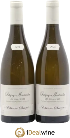 image du vin Puligny-Montrachet 1er Cru les Folatières Etienne Sauzet