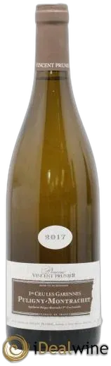 capture du vin Puligny-Montrachet 1er Cru les Garennes Vincent Prunier