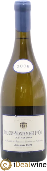 capture du vin Puligny-Montrachet 1er Cru les Referts Arnaud Ente