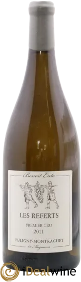 illustration du vin Puligny-Montrachet 1er Cru les Referts Benoit Ente