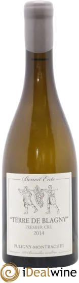 photos du vin Puligny-Montrachet 1er Cru Sous le Puits Terre de Blagny Benoit Ente