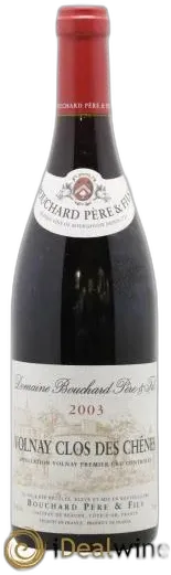 photo du vin Volnay 1er Cru Clos des Chênes Bouchard Père & Fils