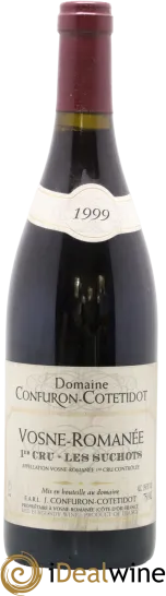 photo du vin Vosne-Romanée 1er Cru les Suchots Confuron-Cotetidot