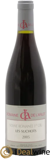 photo du vin Vosne-Romanée 1er Cru les Suchots Domaine de L&Apos;Arlot