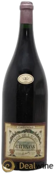 vue du vin Chinon Clos de L&Apos;Echo Couly-Dutheil
