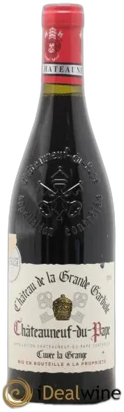 photo du vin Châteauneuf-du-Pape Cuvée la Grange Domaine de la Gardiole