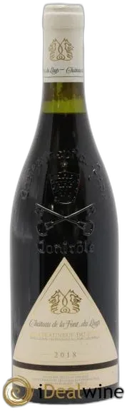 image du vin Châteauneuf-du-Pape Château de la Font du Loup
