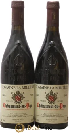 aperçu du vin Châteauneuf-du-Pape Vieilles Vignes Domaine la Millière