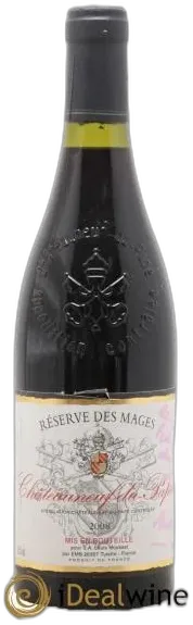 photo du vin Châteauneuf-du-Pape Réserve des Mages Domaine Louis Mousset