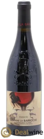 vue du vin Châteauneuf-du-Pape Fiancée Domaine de la Barroche