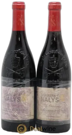 photo du vin Châteauneuf-du-Pape le Chataignier Domaine de Nalys