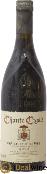 photo du vin Châteauneuf-du-Pape Chante Cigale